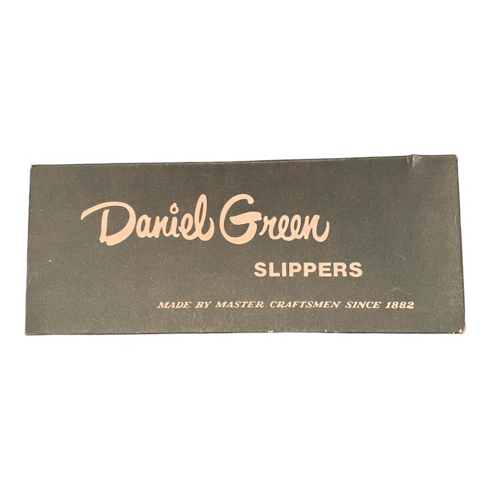 Vintage house slippers by Daniel Green made in the USA - Picture 6 of 8